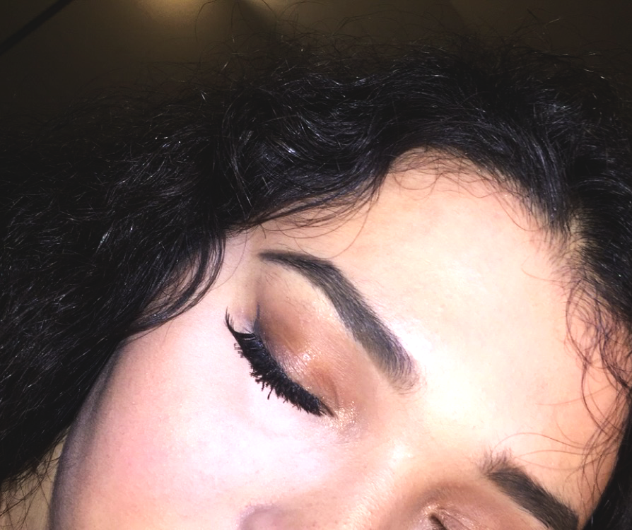 Nighttime glam using my Anastasia Beverly Hills Brow Powder Duo :)