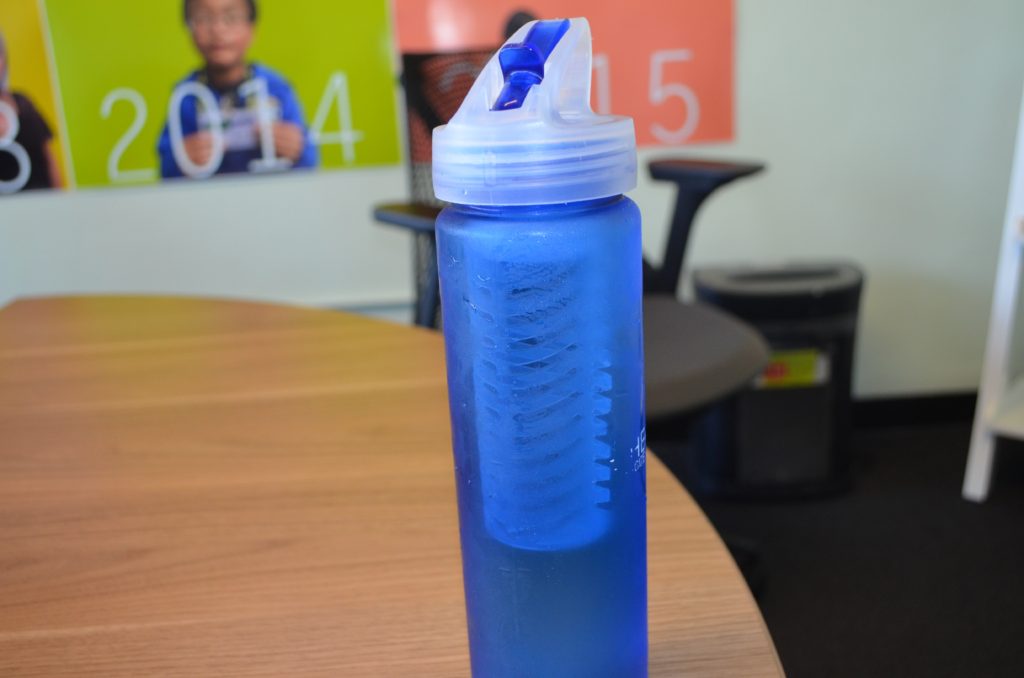 Go Green by using a reusable bottle!