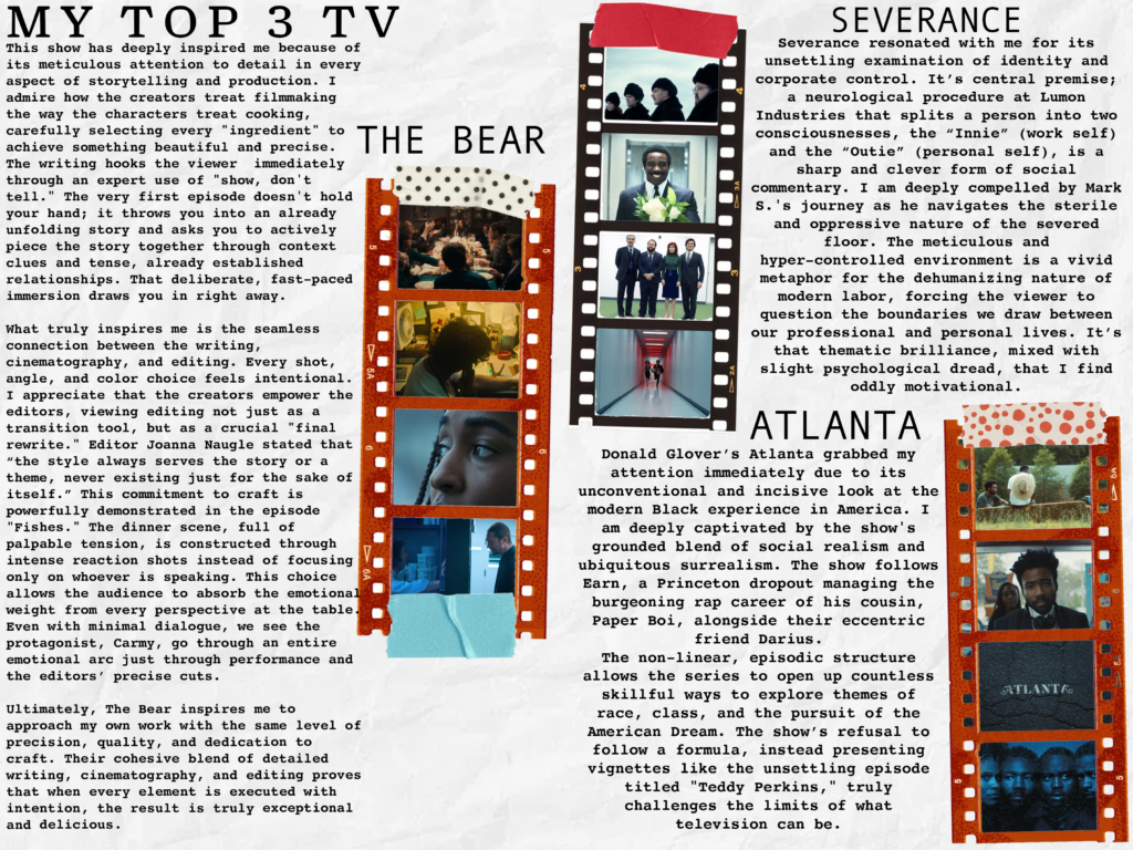 tv shows 3 final draft